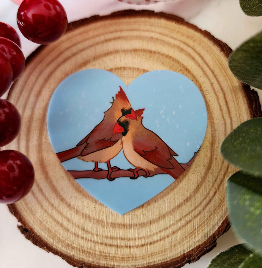 Female Cardinal Love