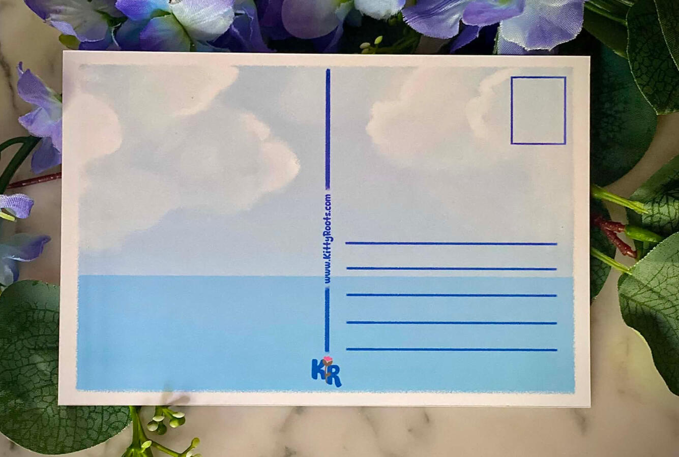 Back of Postcard