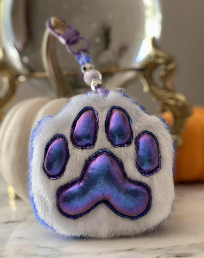 Plush Paw Keychain Plush Paw Keychain